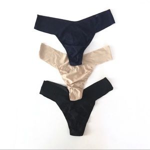 Set of 3 Hanky Panky Thongs